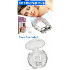 4 Pack Silicone Magnetic Anti Snore Nose Clip